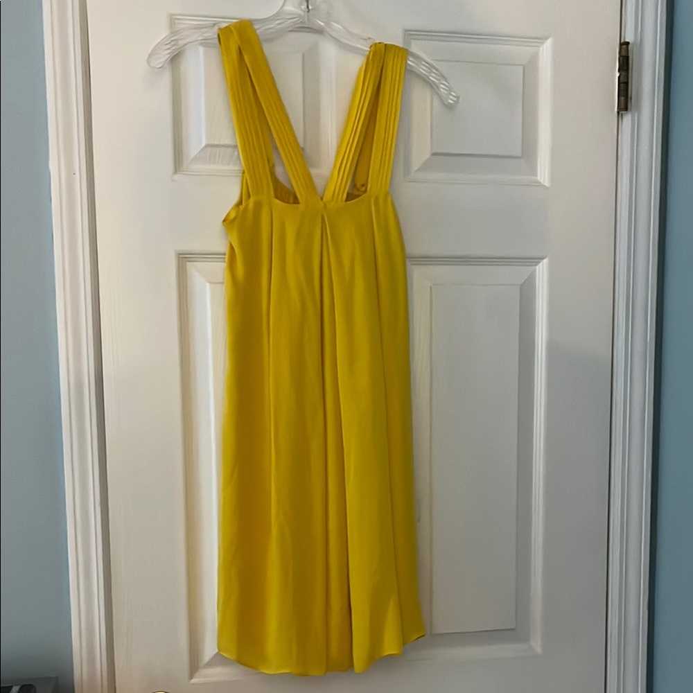 Alice + Olivia Yellow Sleeveless Dress size small